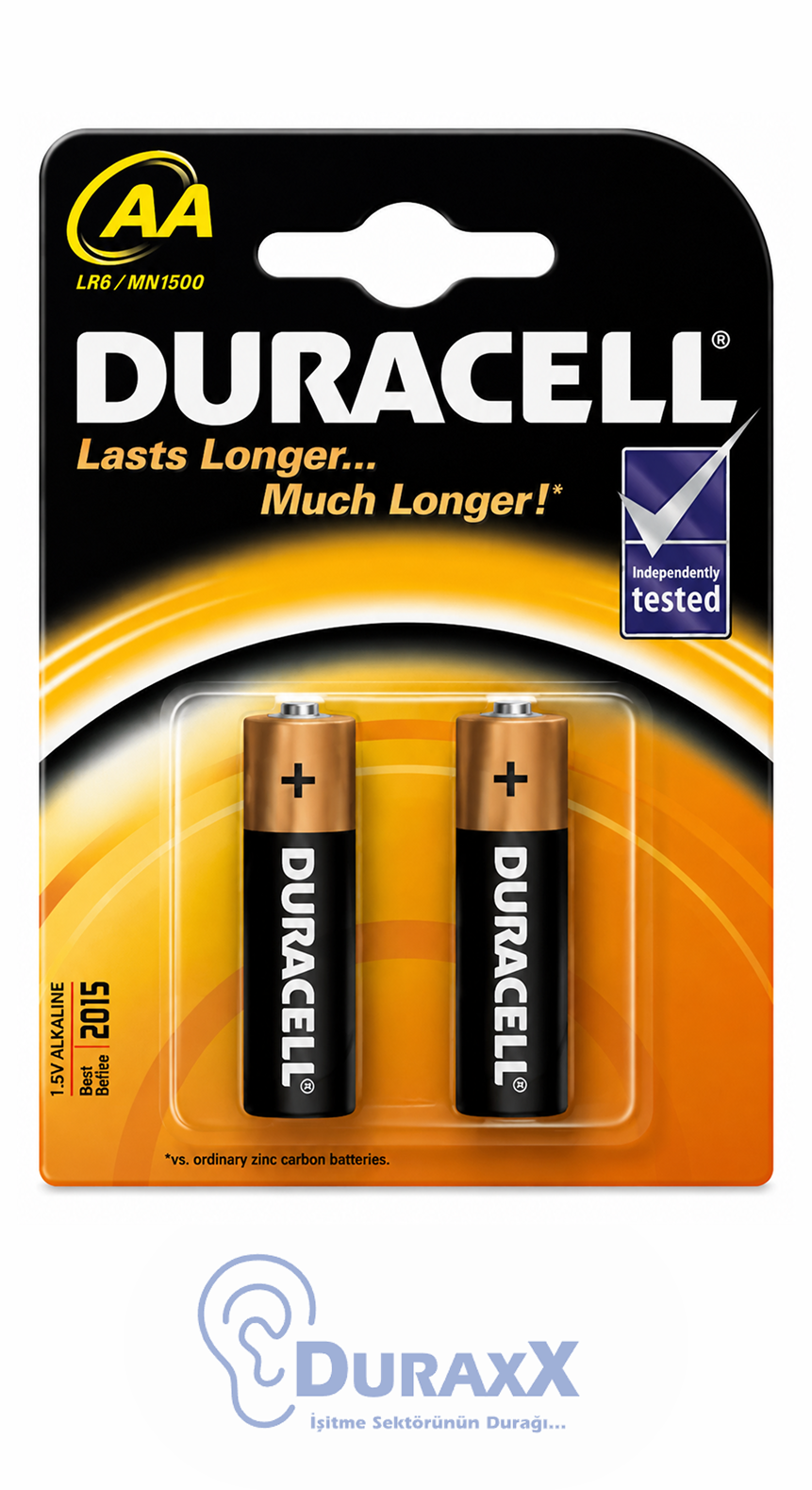 Duracell AAA Kartela İnce Kalem Pil 2'li