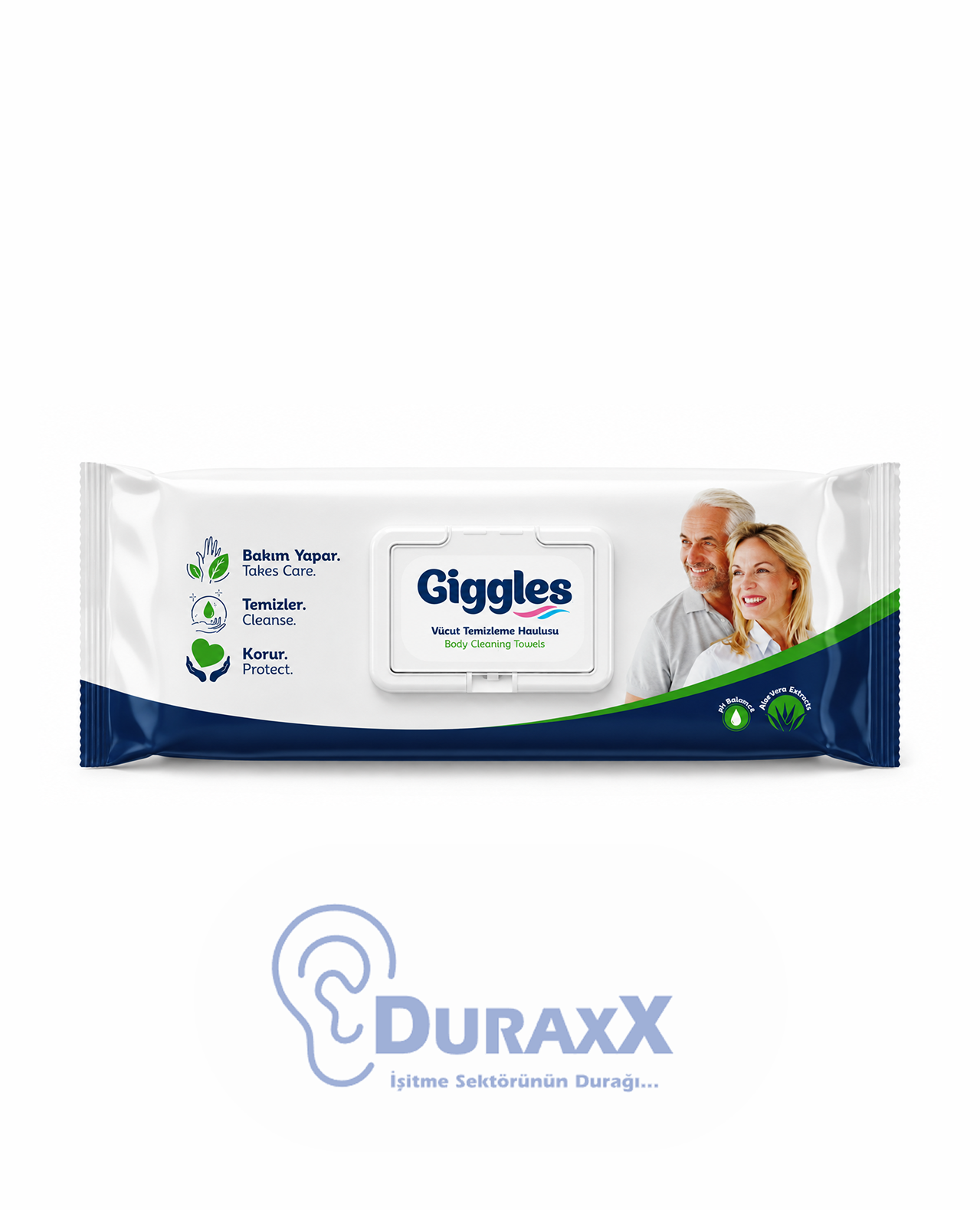 Giggles Pratik Yüzey Tem Havlusu