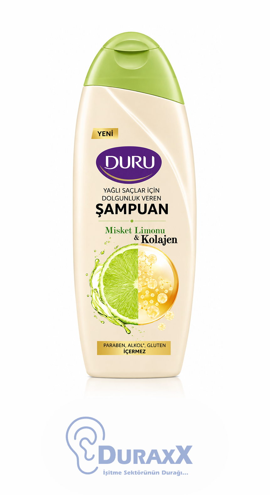Duru Şampuan Kolajen & Misket Limon 500 ml.