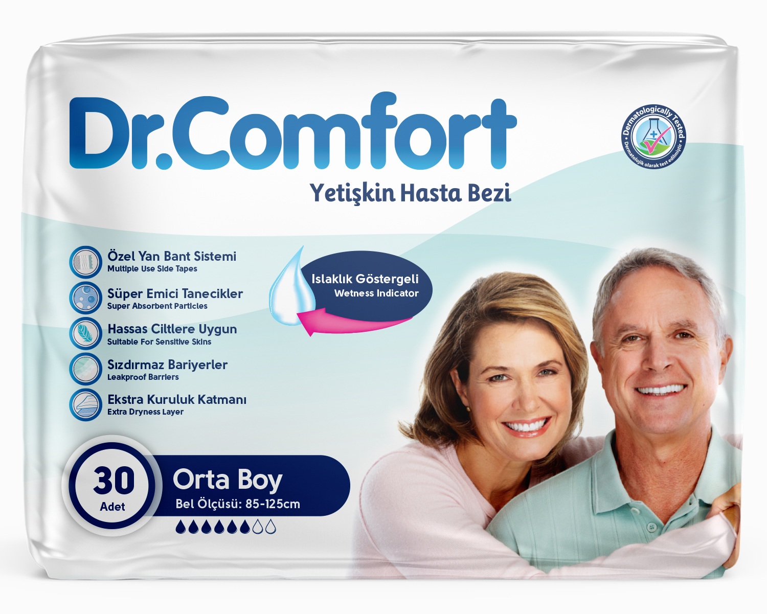 Dr. Comfort Hasta Bezi 30'lu Medium