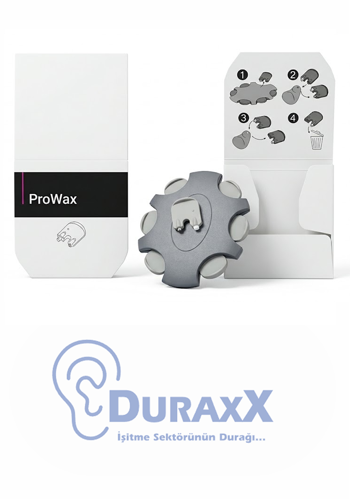 ProWax İşitme Cihazı Kulak Kiri Filtresi (6'lı Paket)