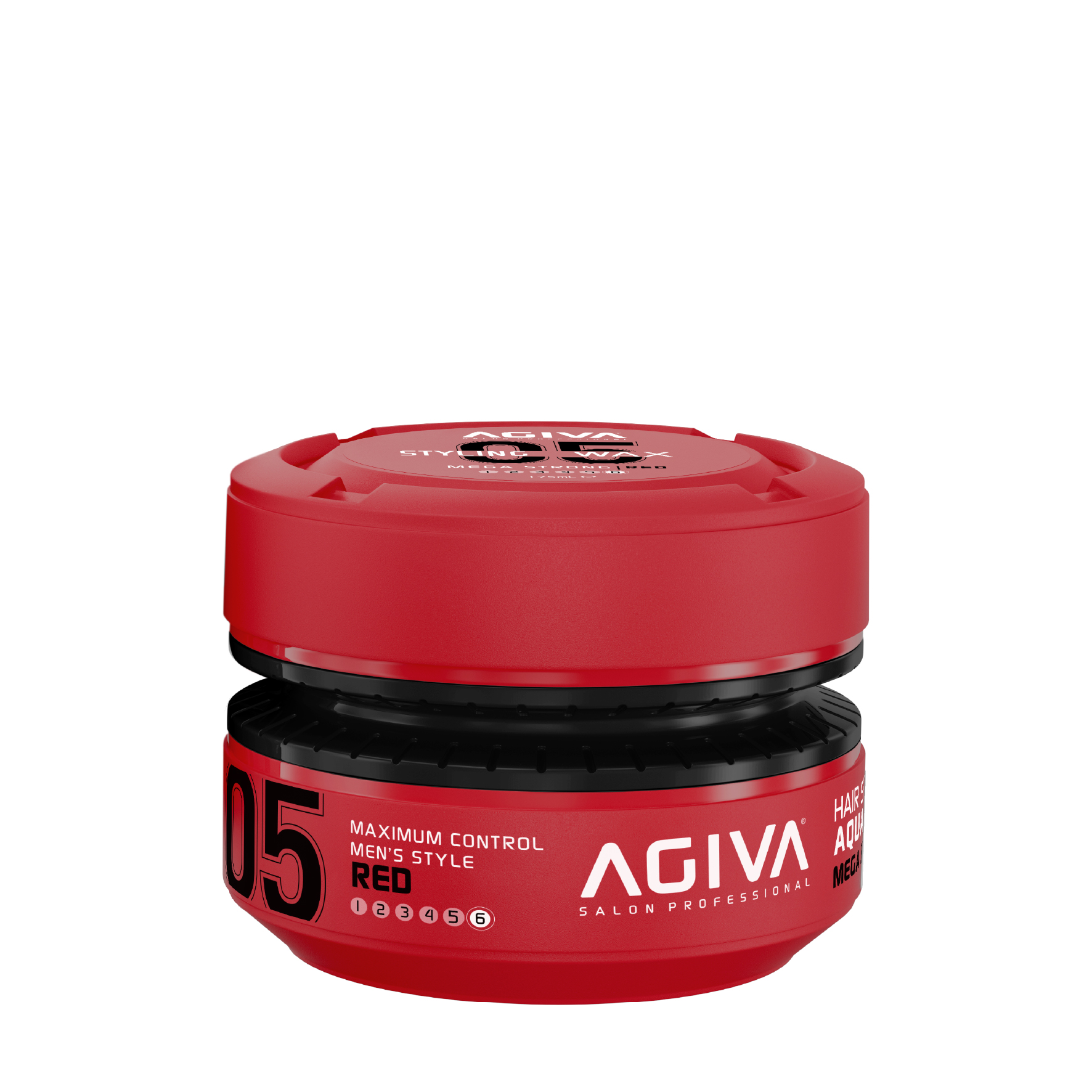 Agiva Hair Styling Aqua WAX Mega Strong Kırmızı 05 (155 ml.)