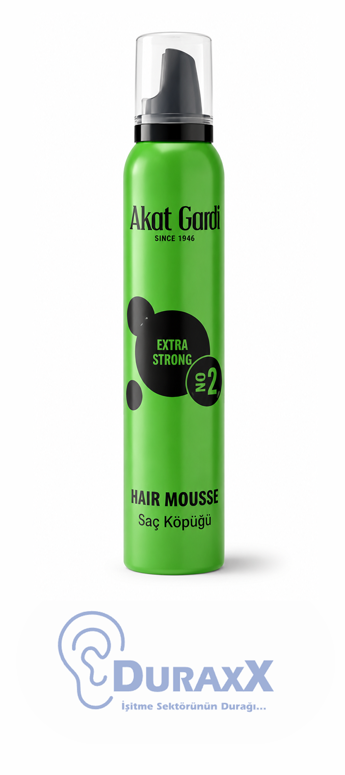 Akat Gardi Saç Köpüğü 01 Yeşil 200 ml.