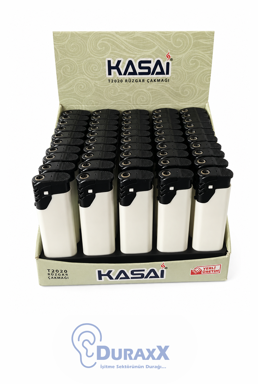 Kasai T2020 Rüzgar Çakmak Beyaz 1x50