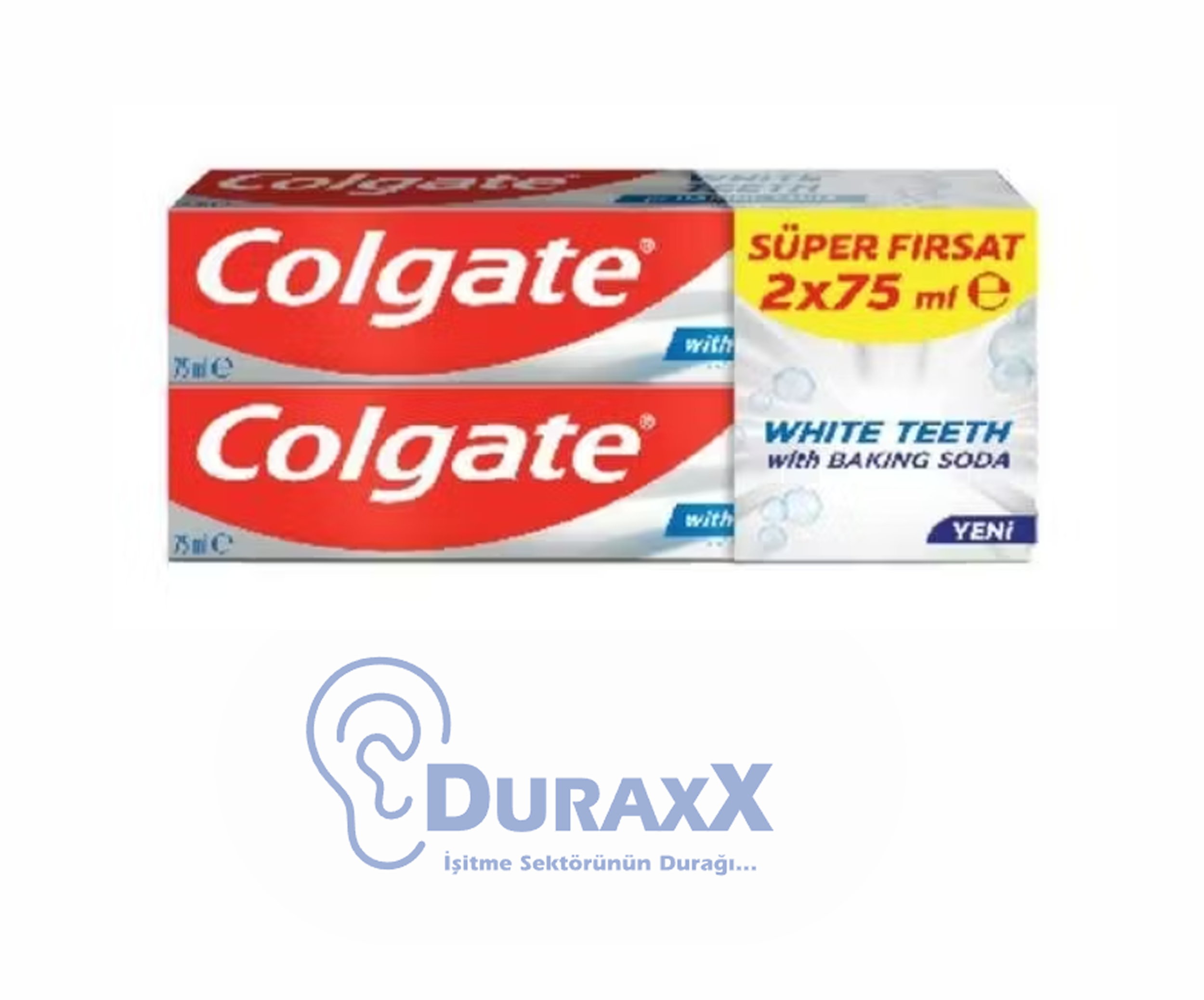 Colgate Diş Mac.75ml 2Lİ White Teeth