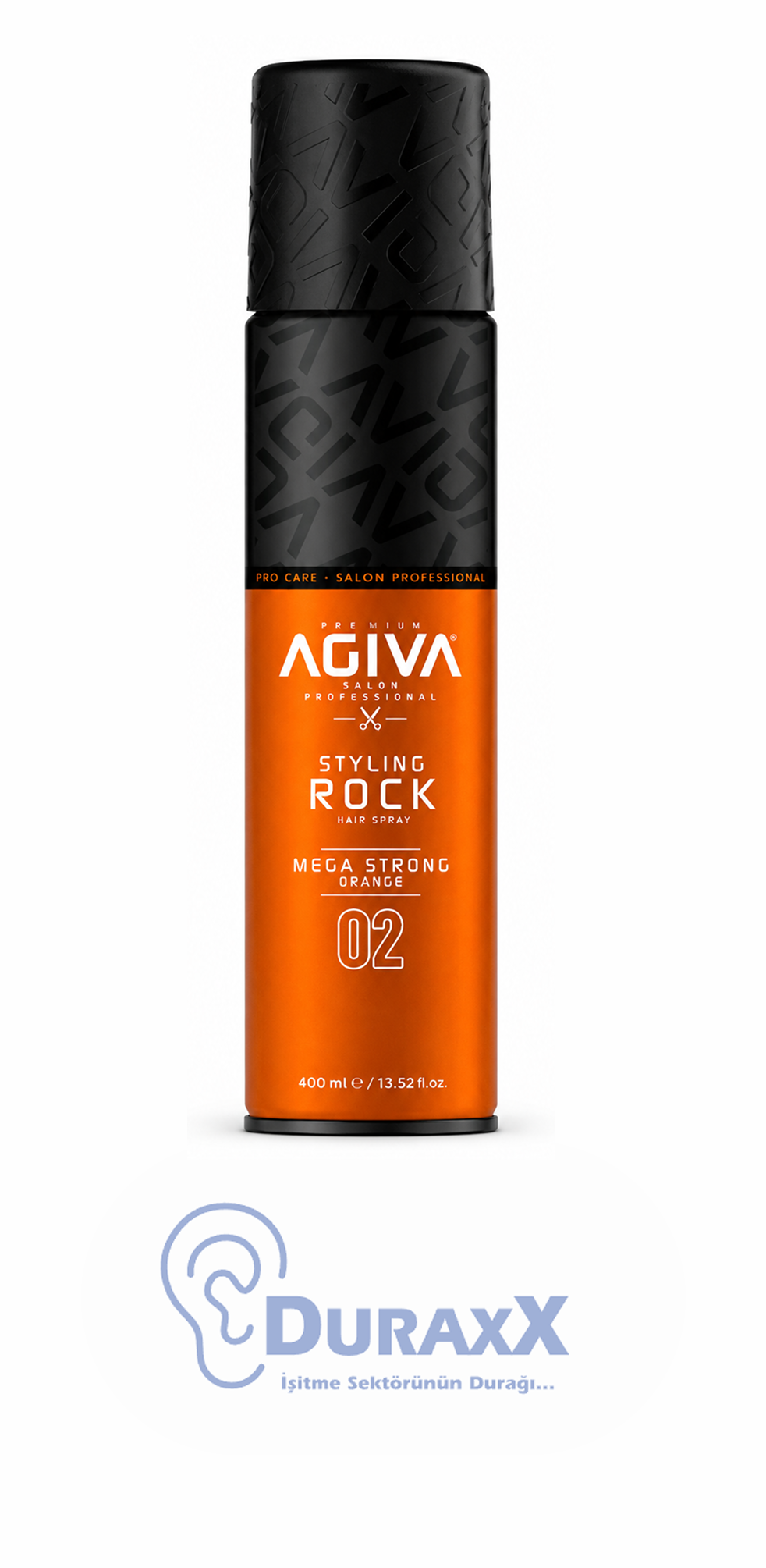 Agiva Saç Şekillendirici Sprey Mega Strong Orange 400 ml.