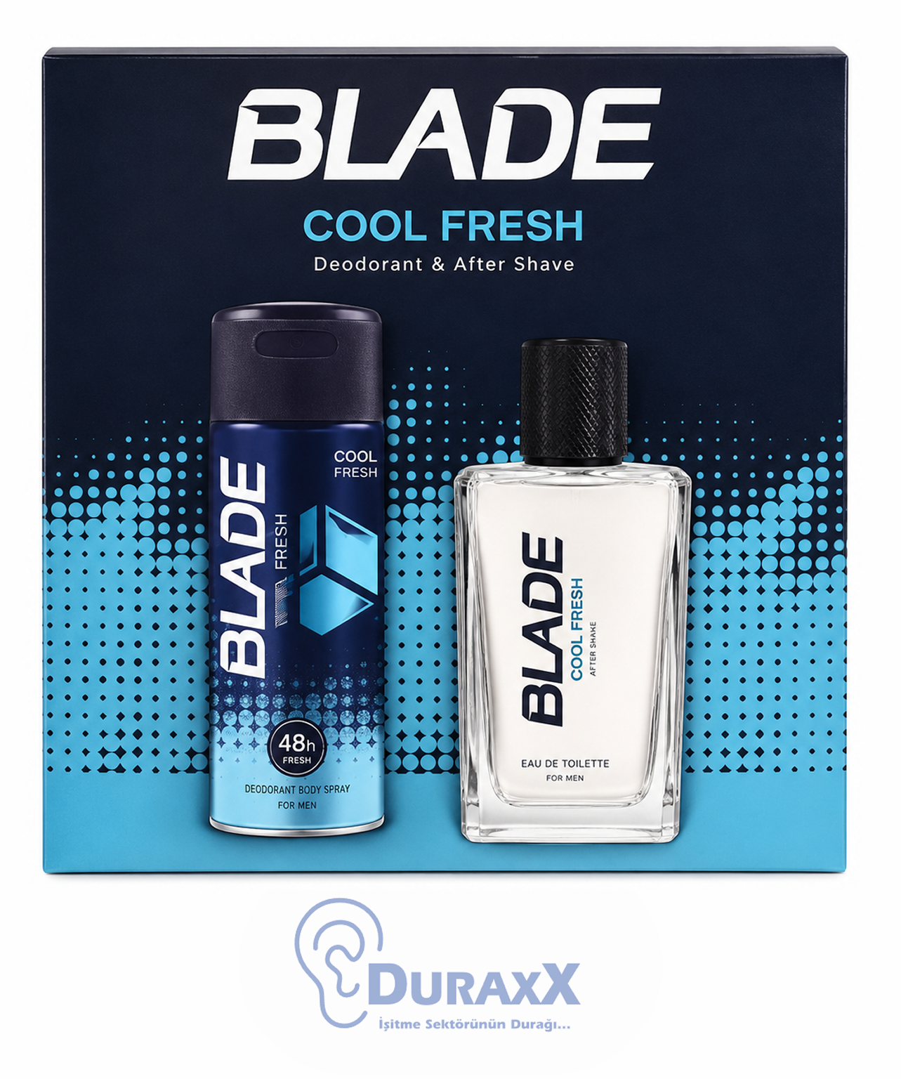 Blade Cool Fresh Edt + Deodorant Kofre Set 70 ml.