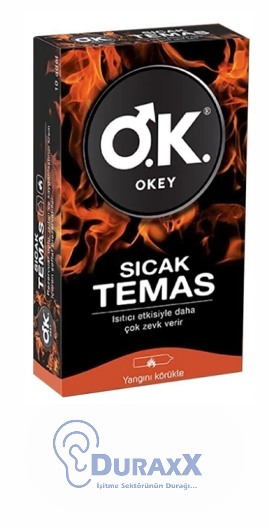 Okey Prezervatif Sıcak Temas
