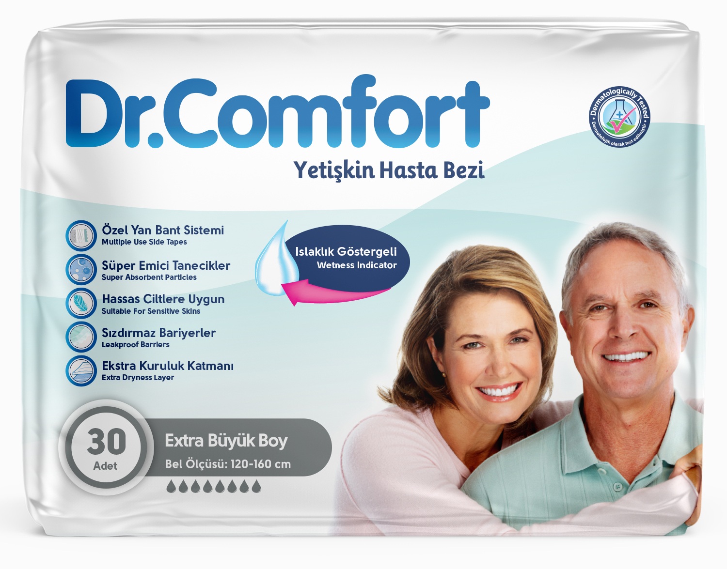 Dr. Comfort Hasta Bezi 30'lu Extra Large