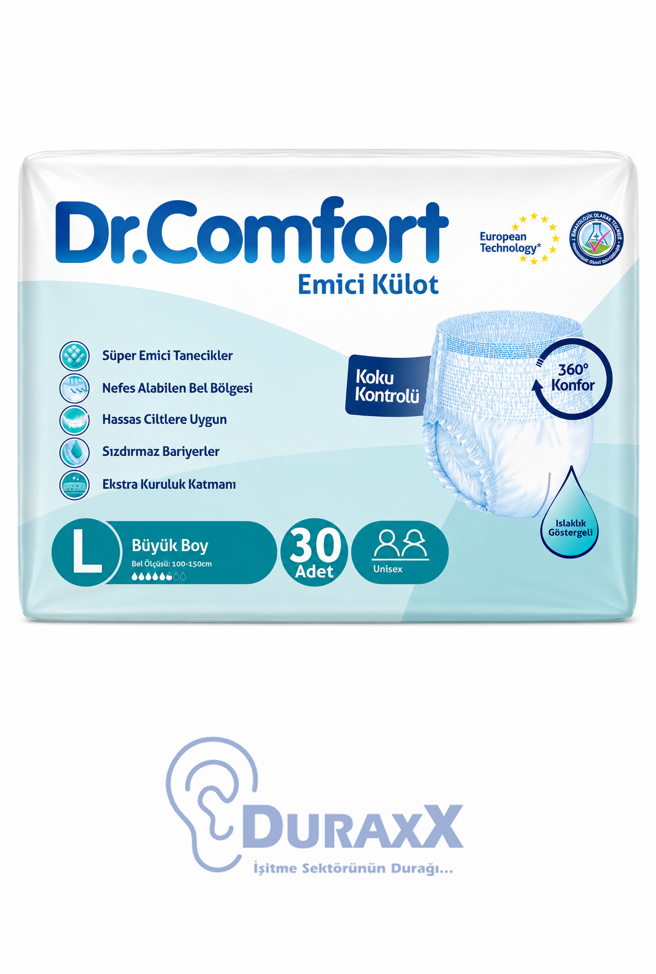 Dr.comfort Emici Külot Large 30 Lu
