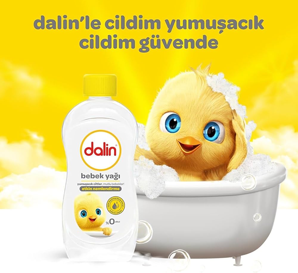 Dalin Bebe Yağı 300 ml.