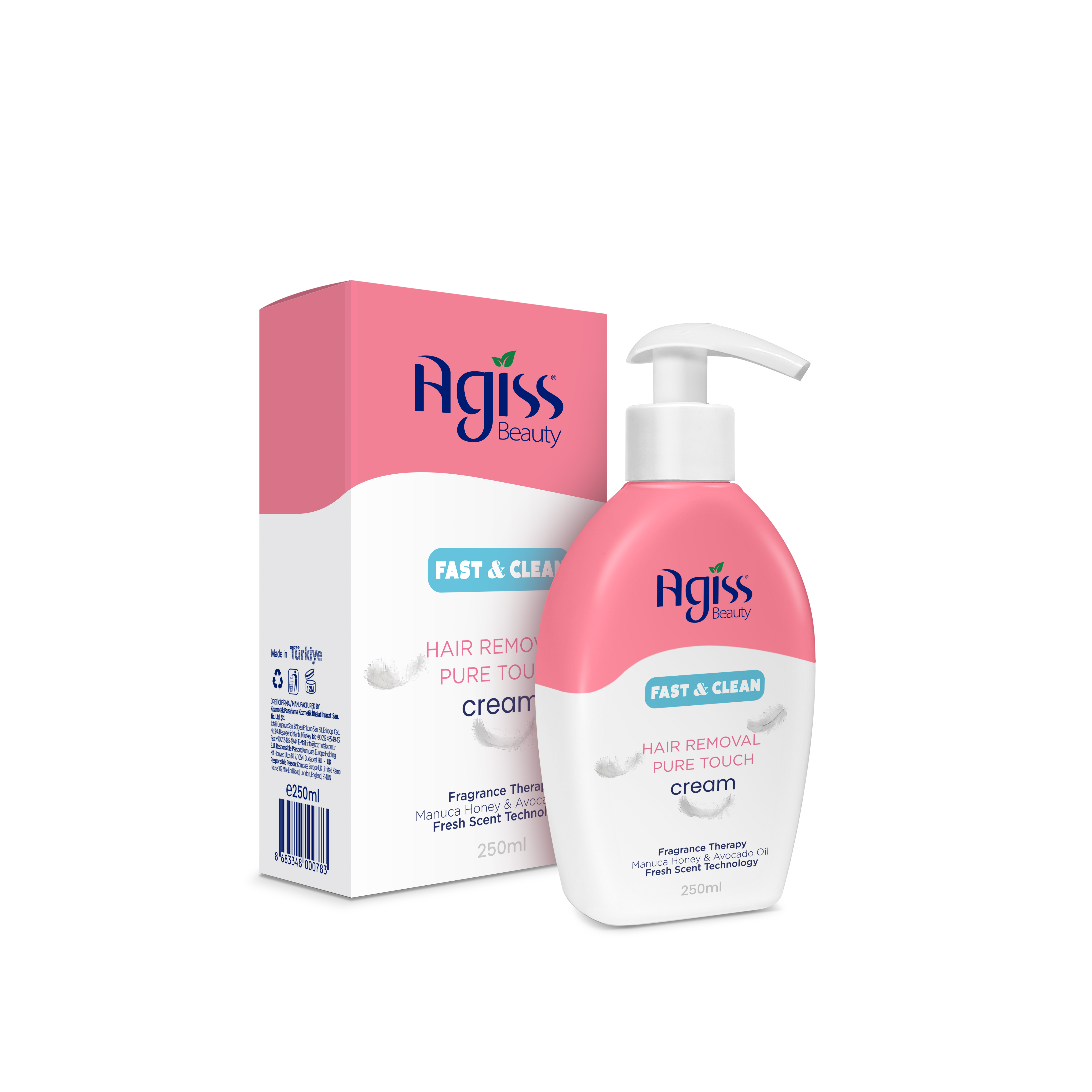 Agiss Tüy Dökücü CREAM 250 ml.