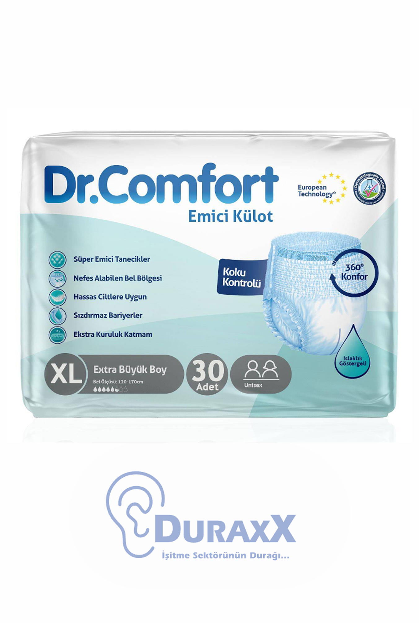 Dr.comfort Emici Külot X-large 30 Lu