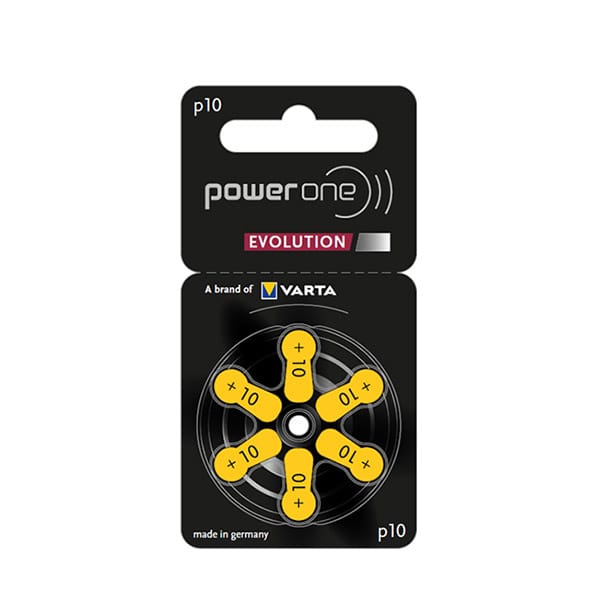 Powerone 10 Numara Kulaklık İşitme Cihazı Pili 6'Lı Kulak Pili görsel 2