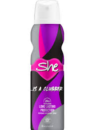 She Is Deodorant Clubber Yeni 150 ml.