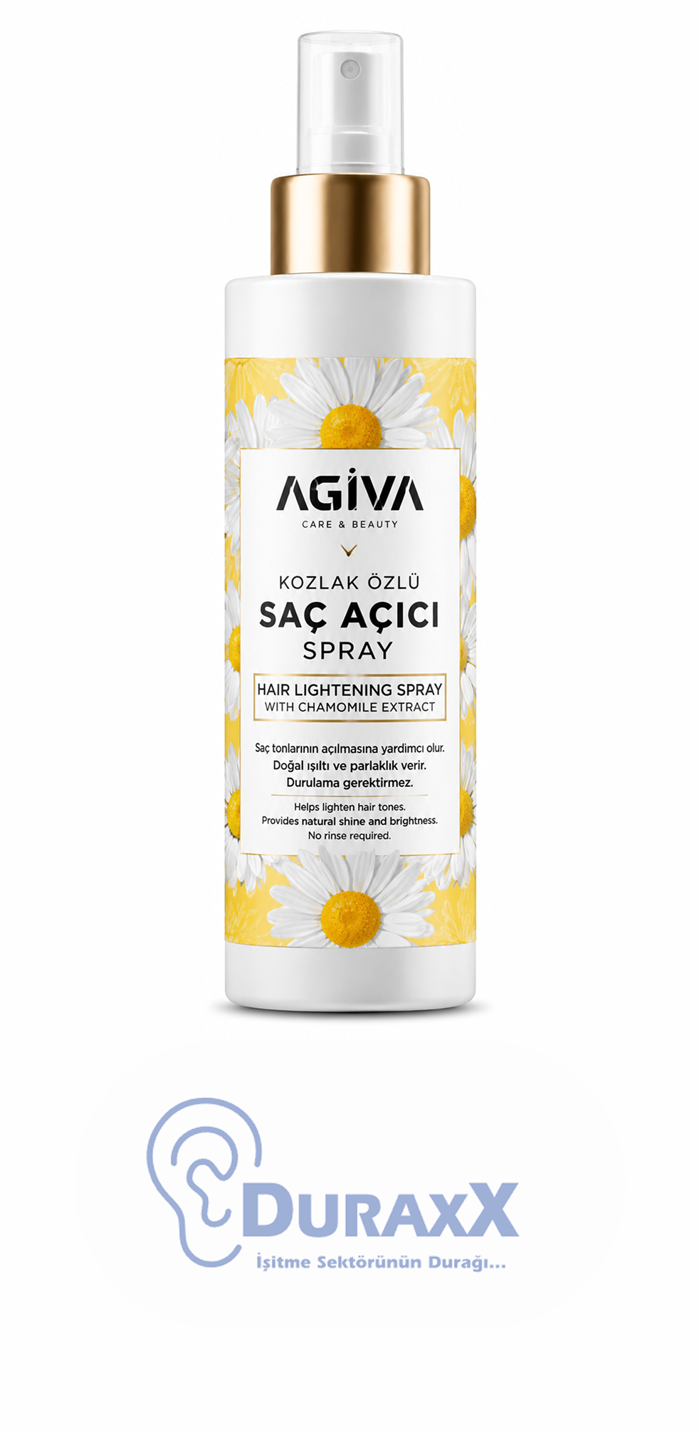 Agiva Saç Açıcı Sprey 150 ml.