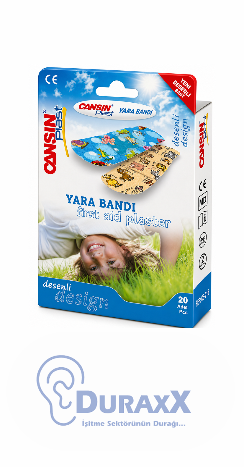 Cansınbant Desenli Yara Bandı K:213 20'li
