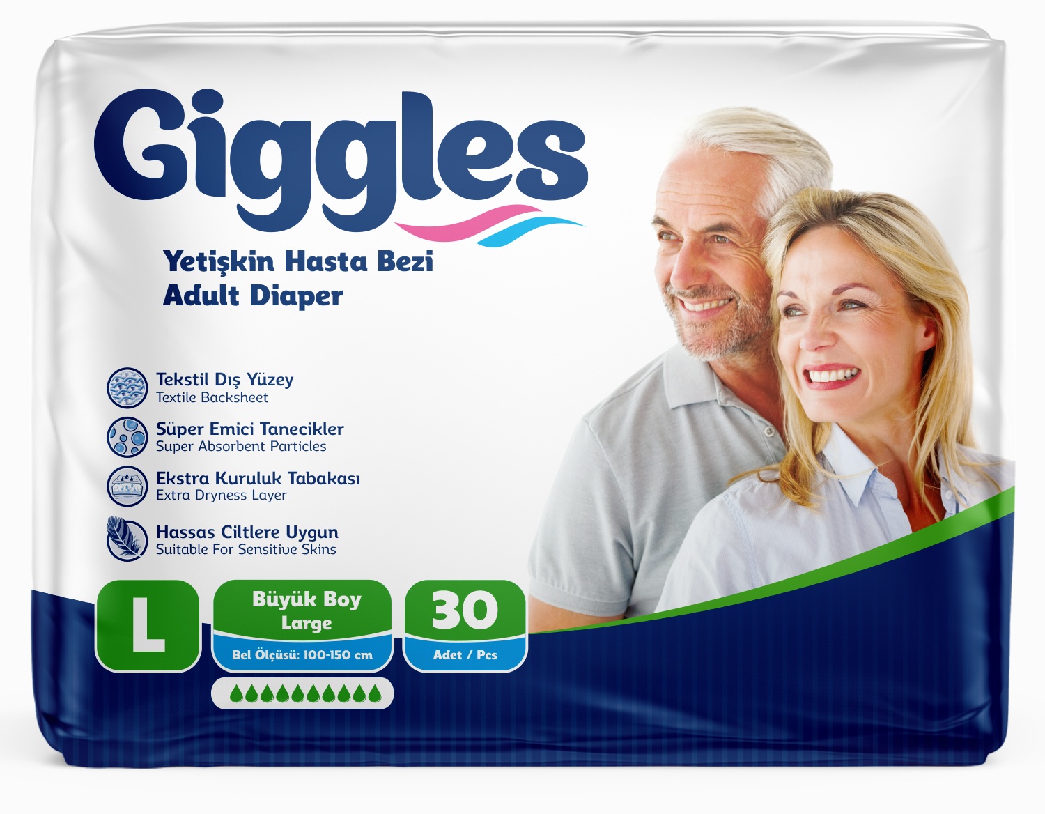 Giggles Hasta Bezi 30'lu Large