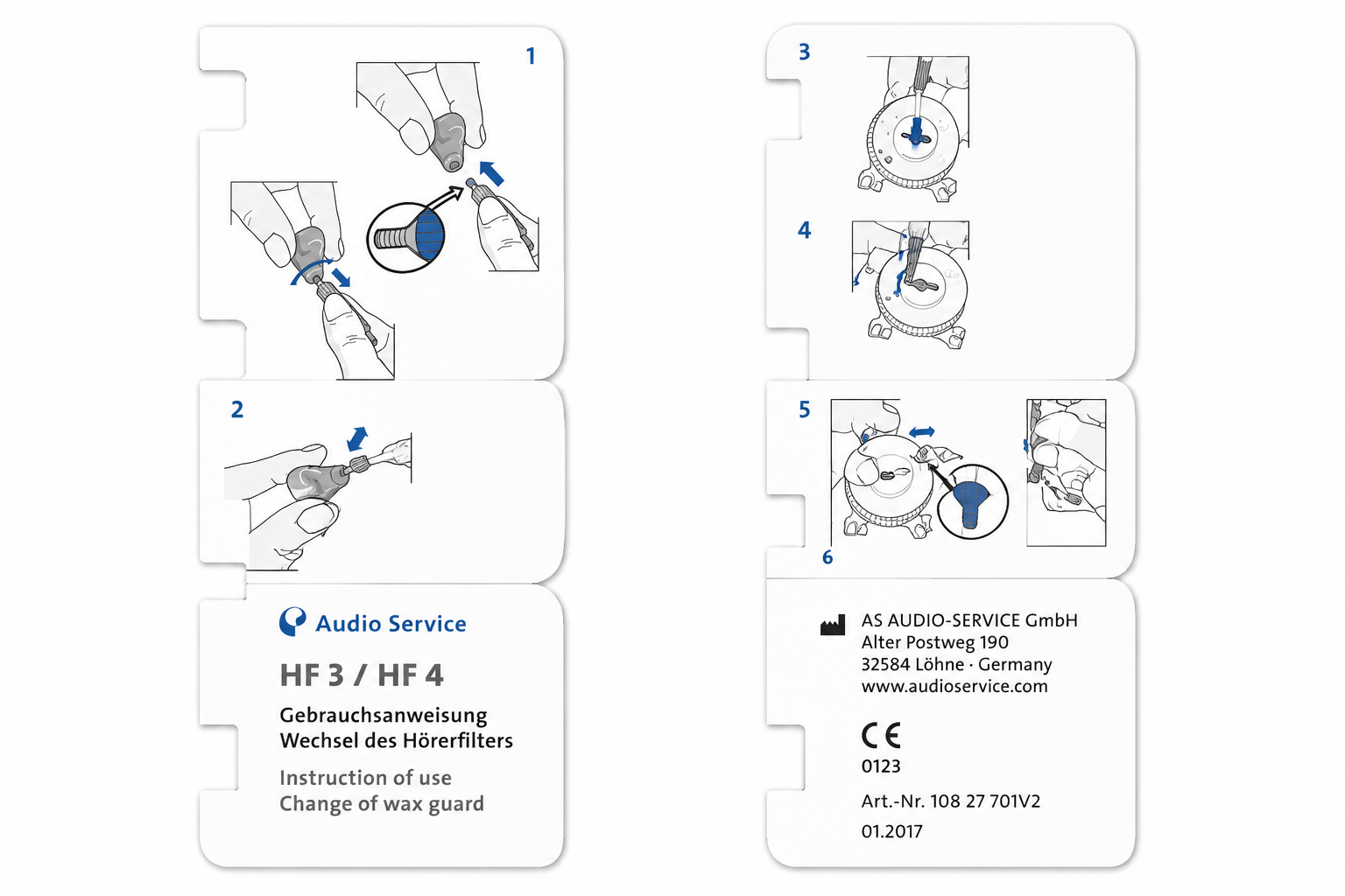 HF-4 Wax Guard – İşitme Cihazı Kulak Kiri Filtresi görsel 3