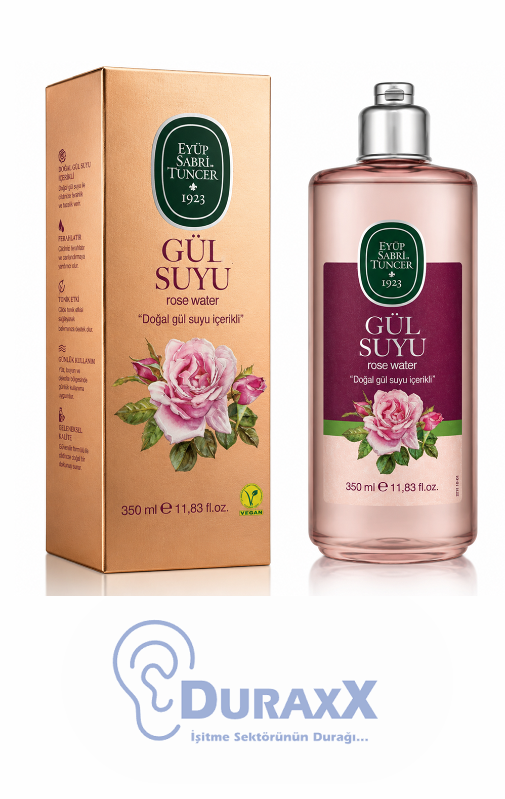 Eyüp Sabri Tuncer Gül Suyu 350 ml.