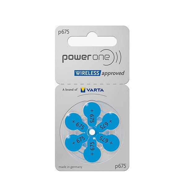 Powerone 675 Numara Kulaklık İşitme Cihazı Pili 6'Lı Kulak Pili