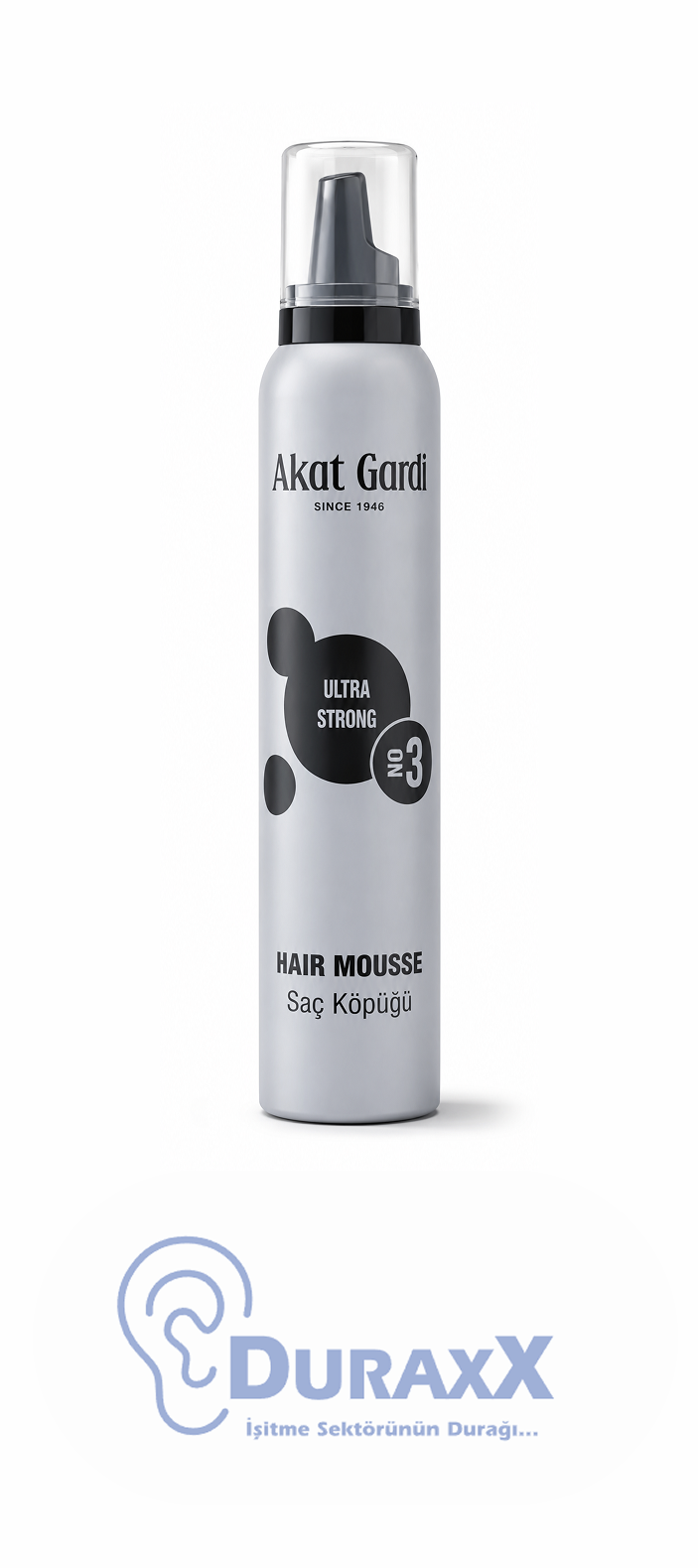 Akat Gardi Saç Köpüğü 02 Gri 200 ml.