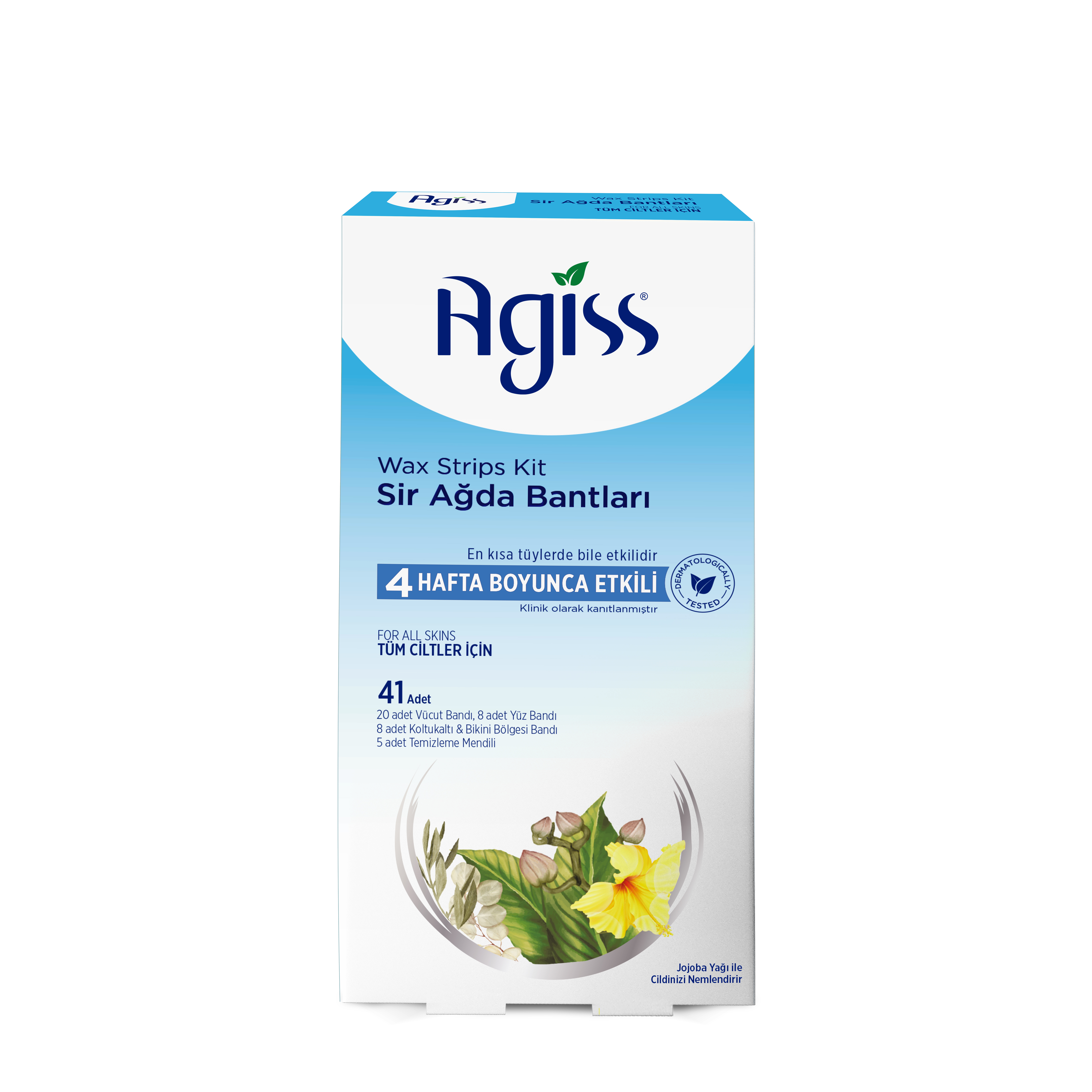 Agiss Sir Ağda Bantl 41 ad. Kit Tüm Vücut Tüm Ciltler