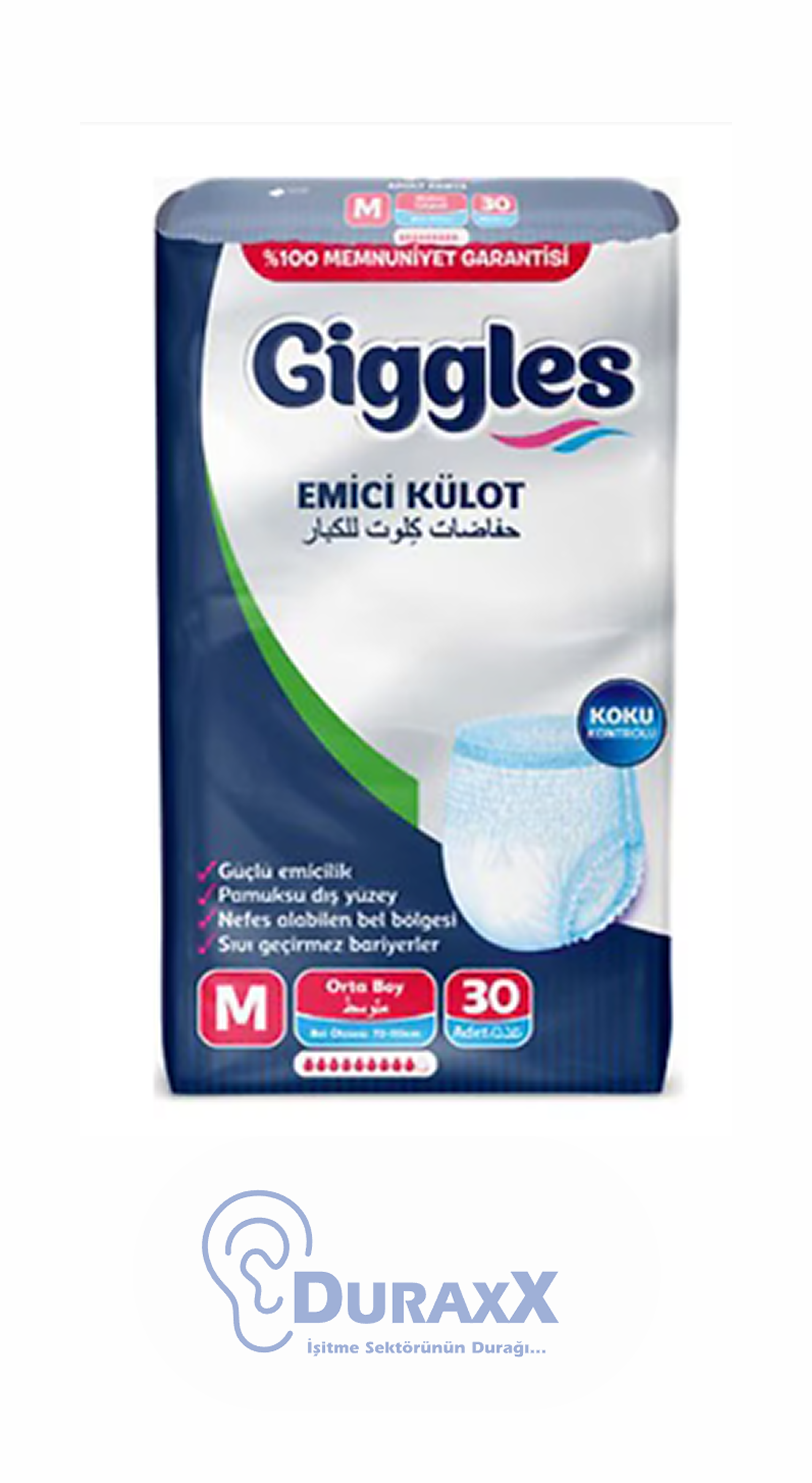 Giggles Hasta Bezi 30 Lu Medium