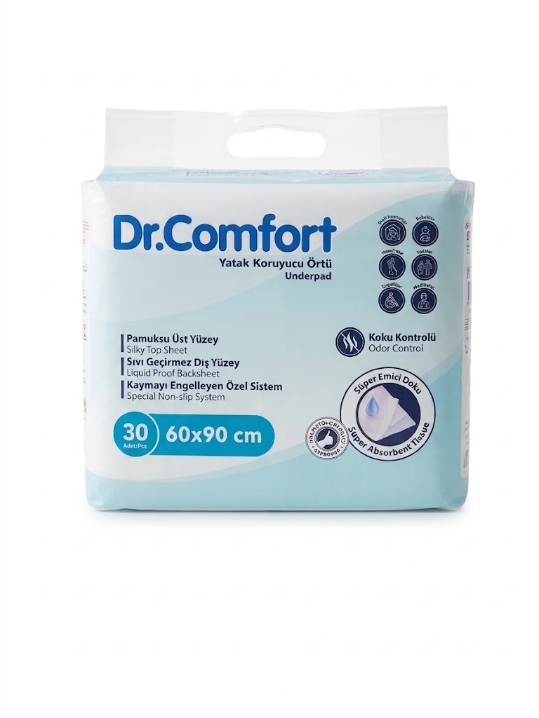 Dr.comfort 60*90 Yatak Örtüsü 30 Lu