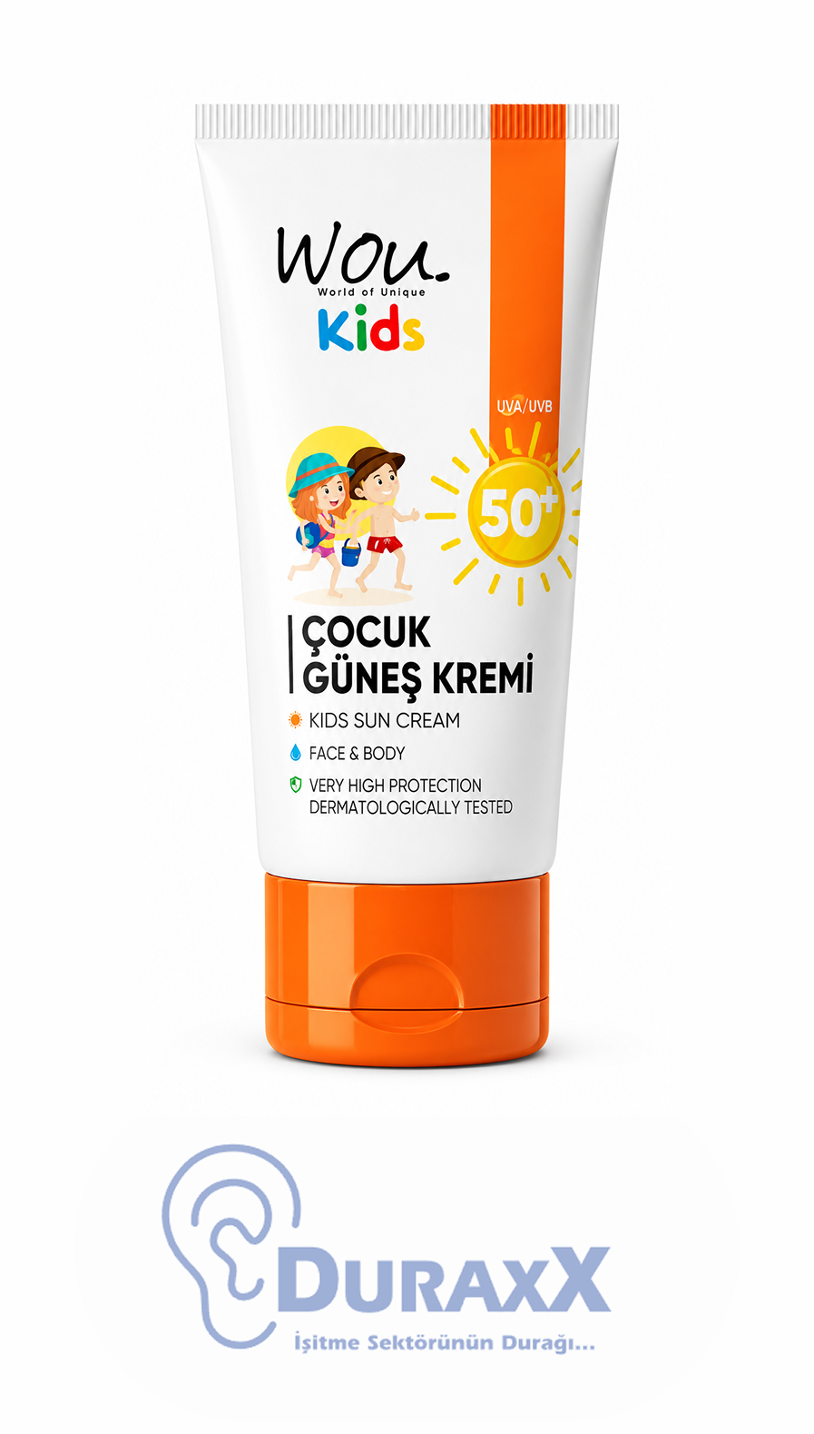 Wou Leke Karşıtı Çocuk Güneş Kremi 50 ml.