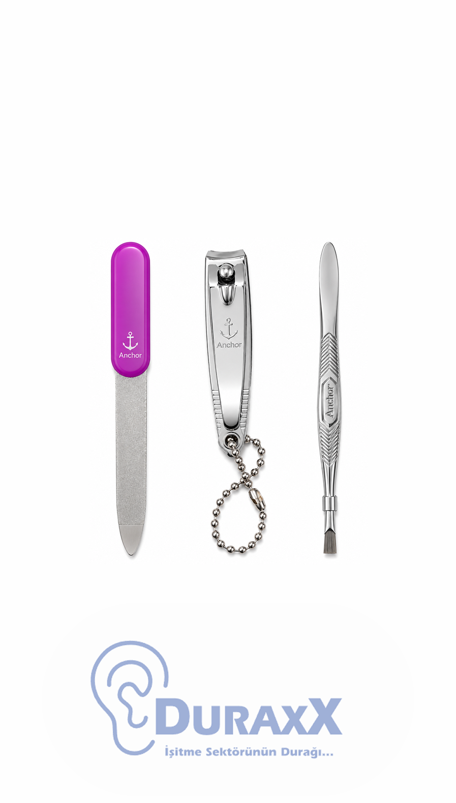 Anchor 120 T. Mak, Cımbız, Törpü 3'lü Set