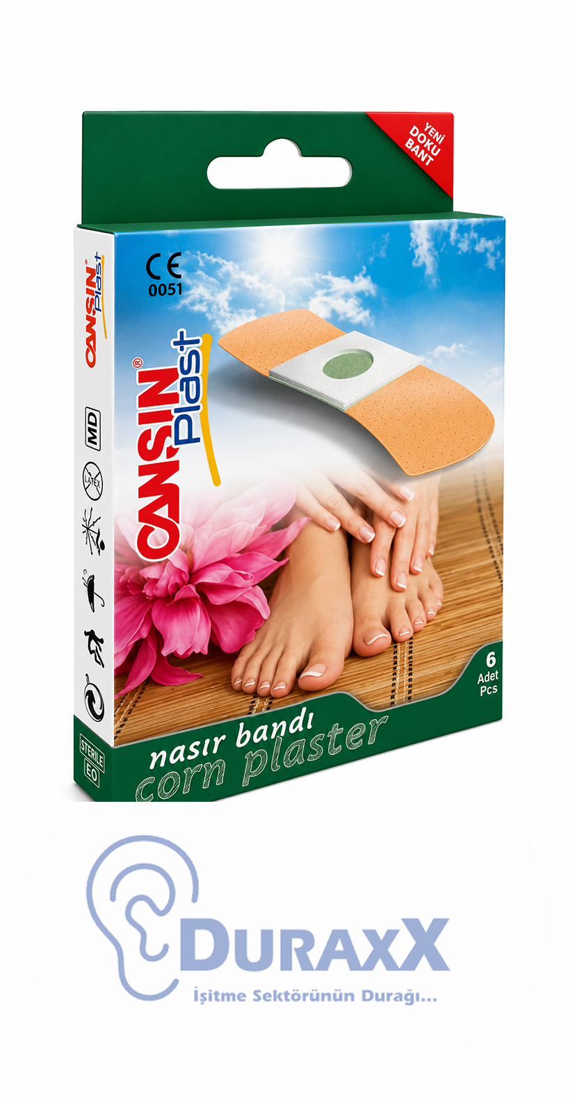 Cansınplast Nasır Bandı K:224 6'lı