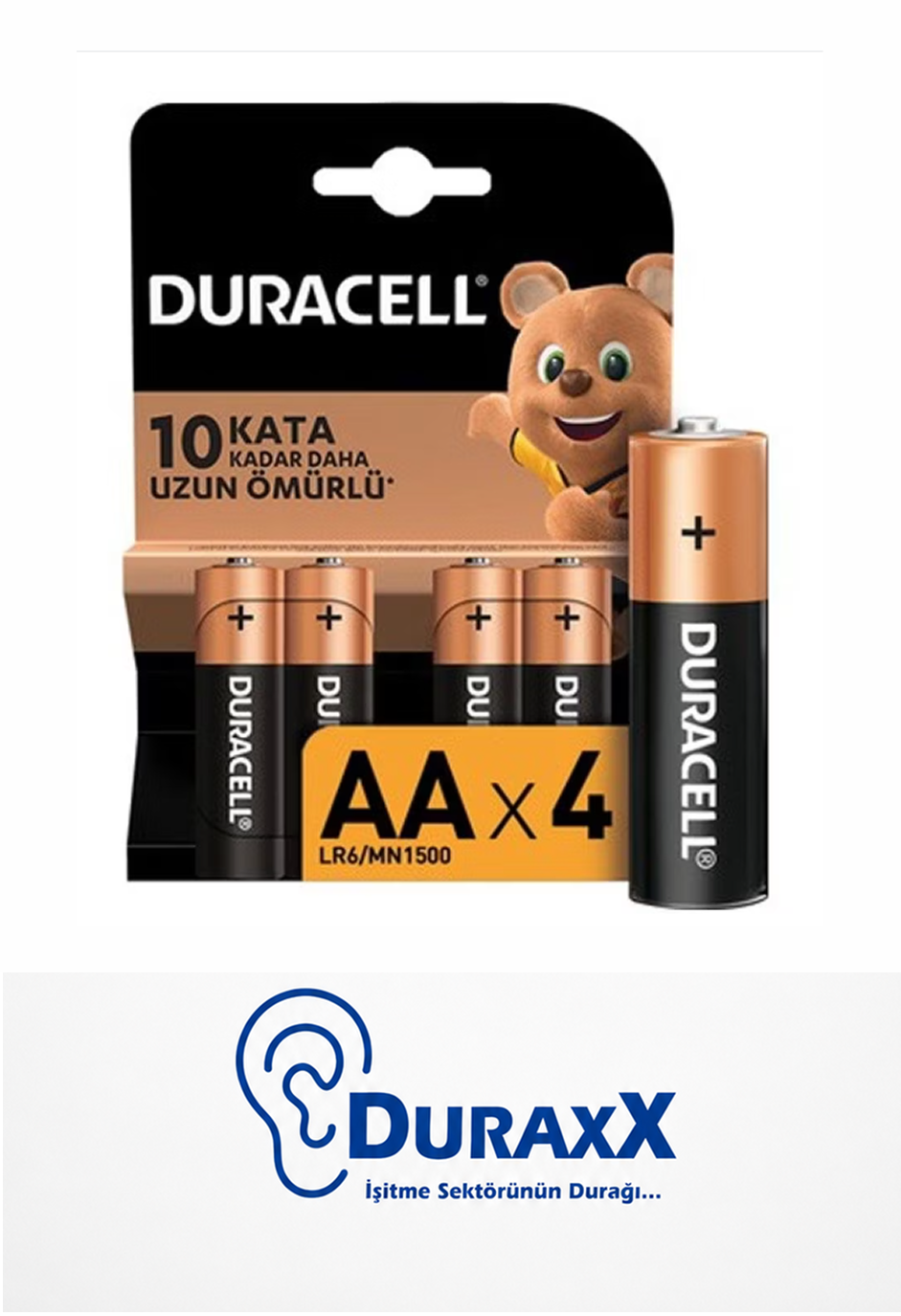 Duracell AA 4lü Kalem Pil