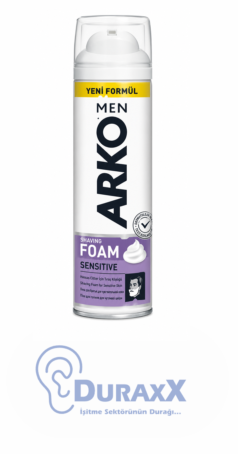 Arko Tıraş Köpüğü Extra Sensitive 200 ml.