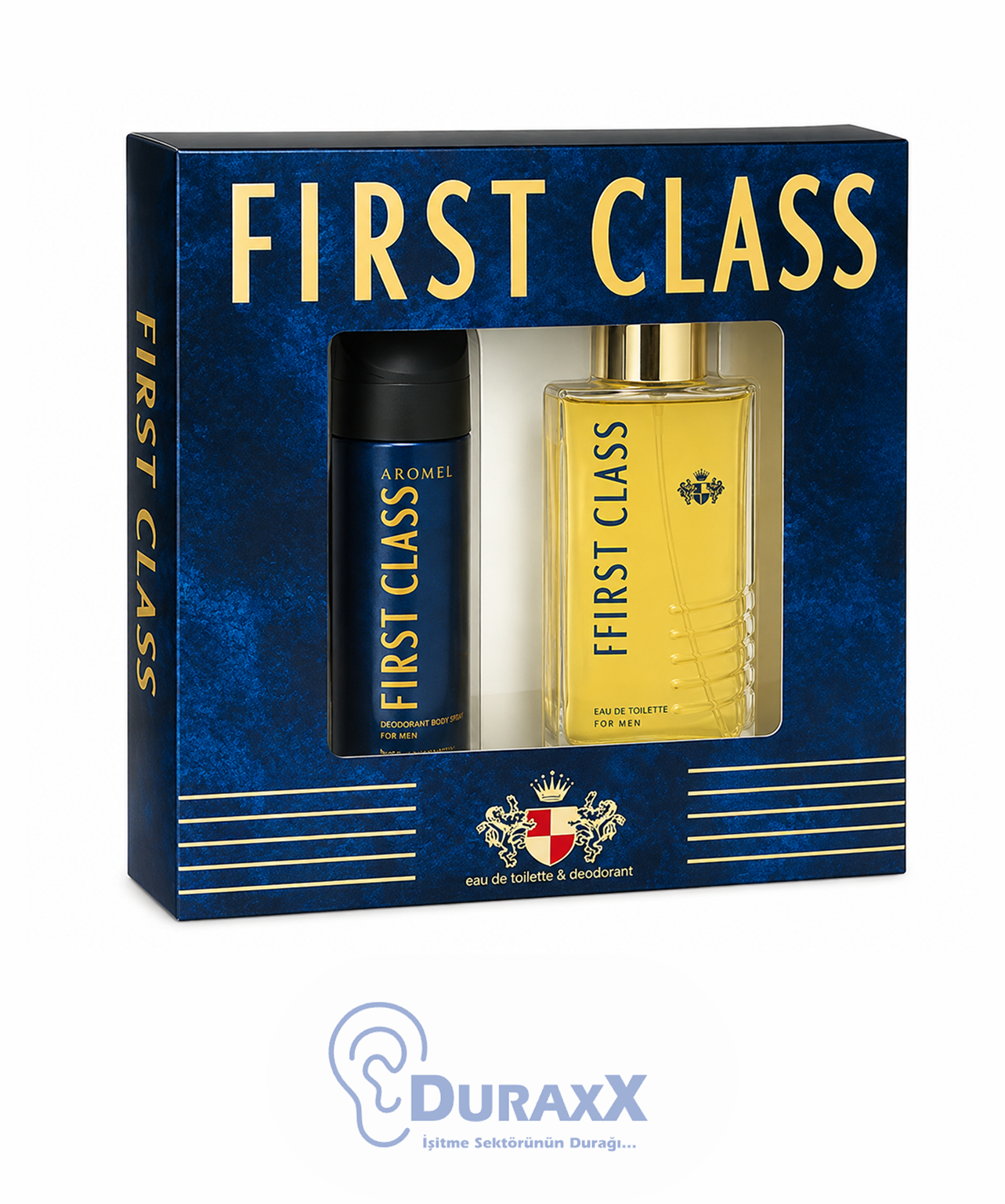 First Class Edt + Deodorant Karton Kofre Set