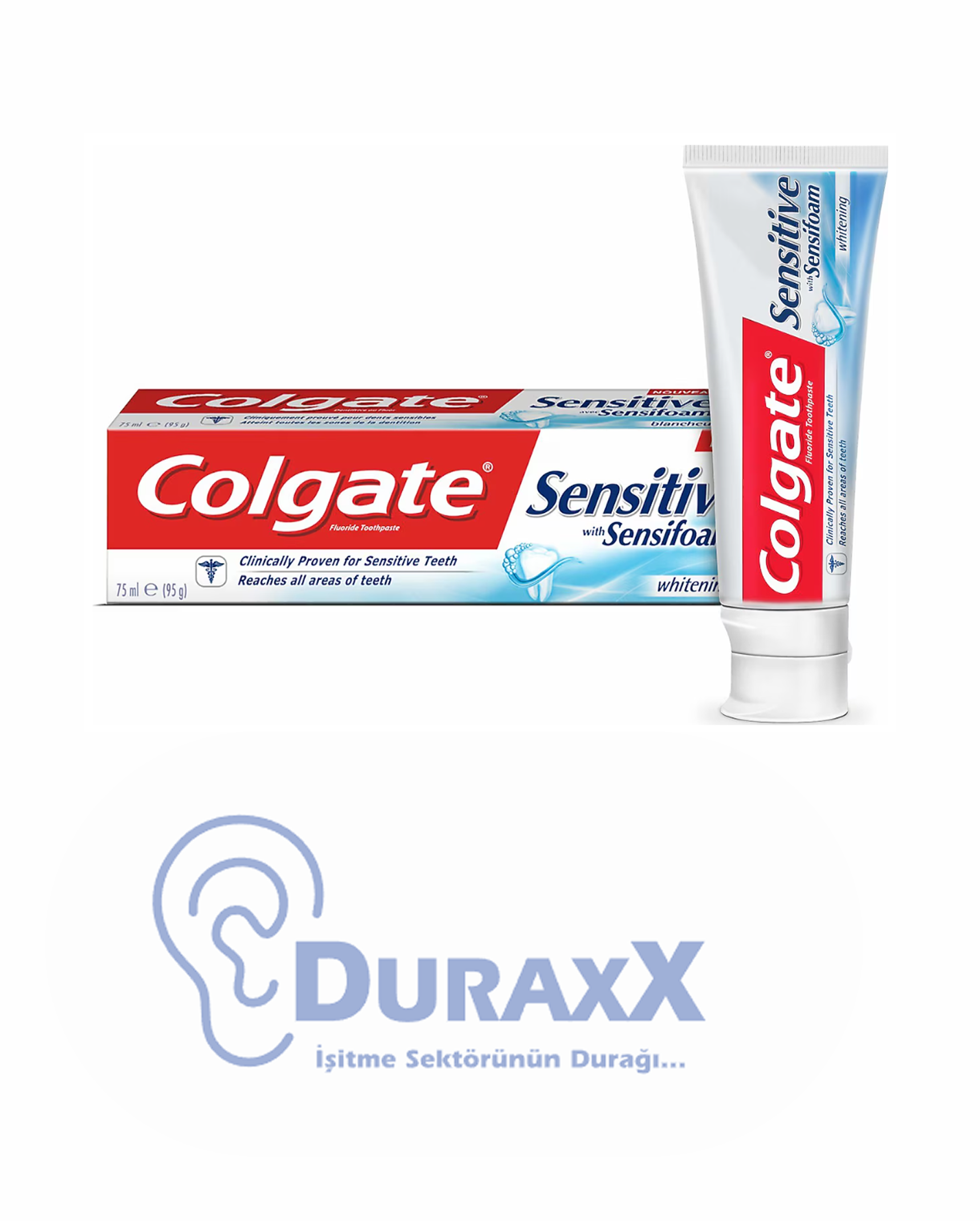 Colgate Diş Mac.75ml Sensitive White