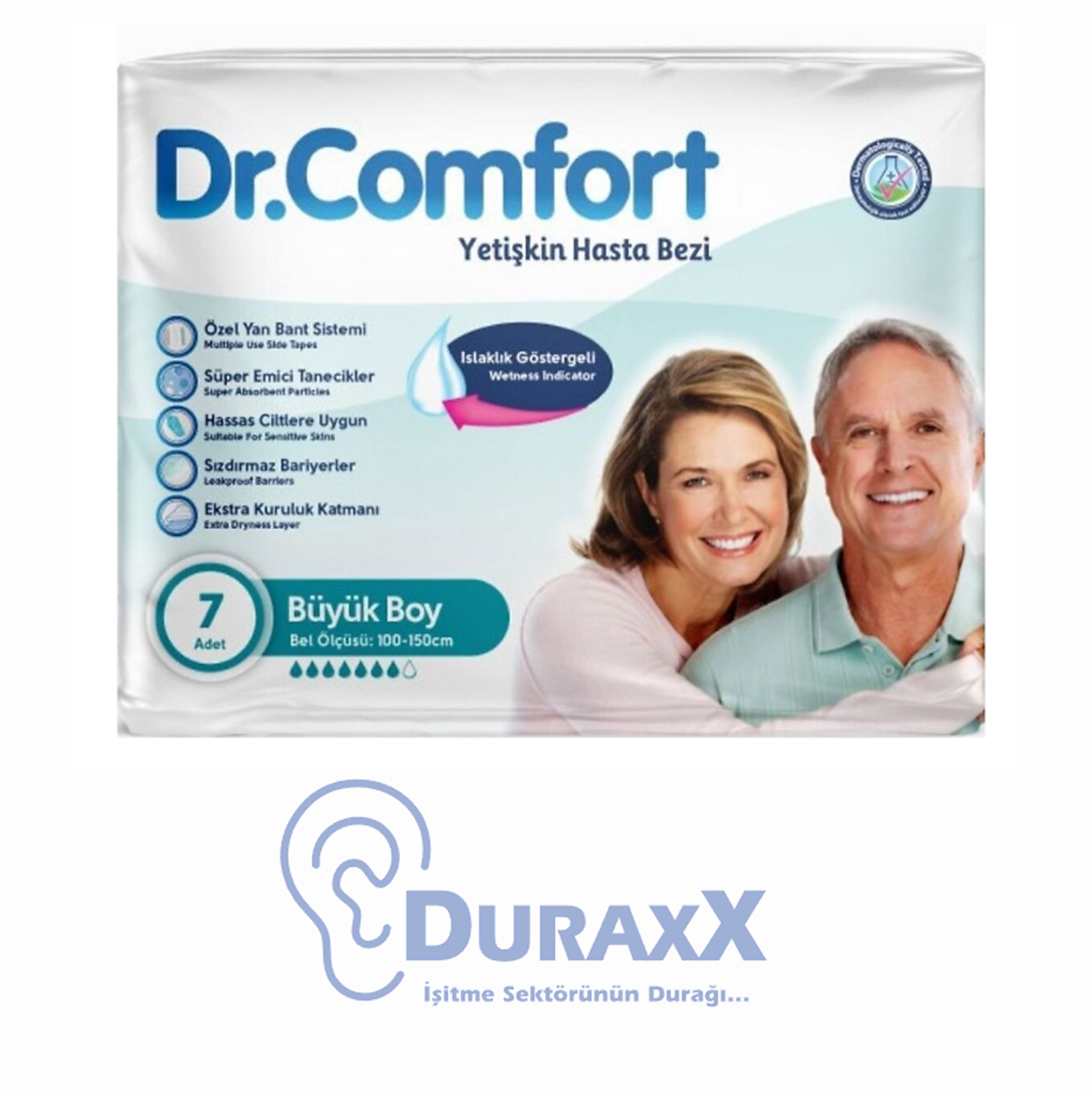 Dr.comfort Hasta Bezi 7 Li Large