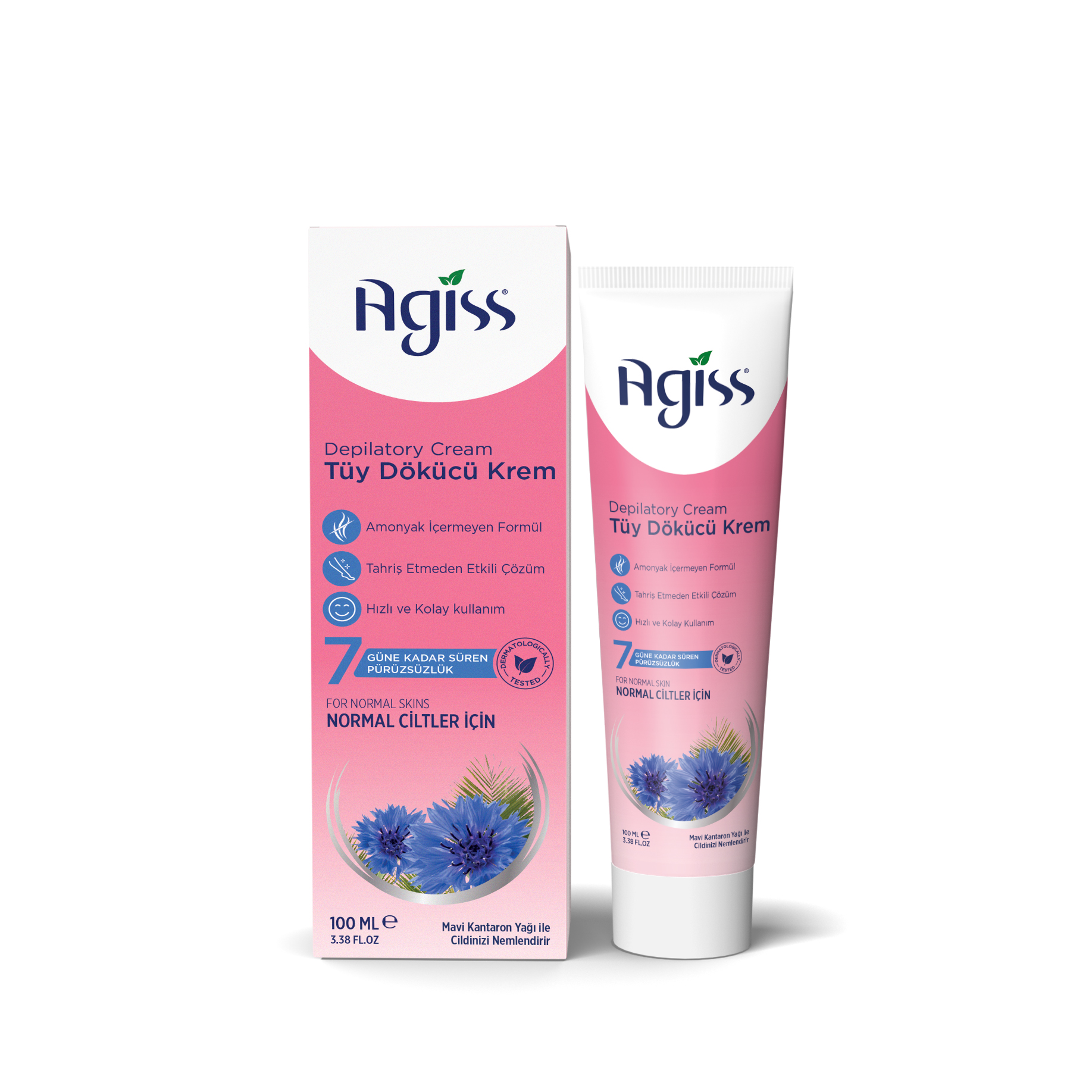 Agiss Tüy Dökücü Krem Normal Ciltler 100 ml.