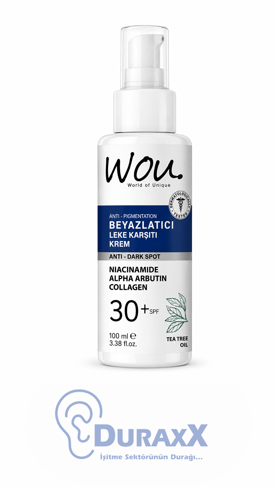 Wou Beyazlatıcı Leke Karşıtı Krem 100 ml.
