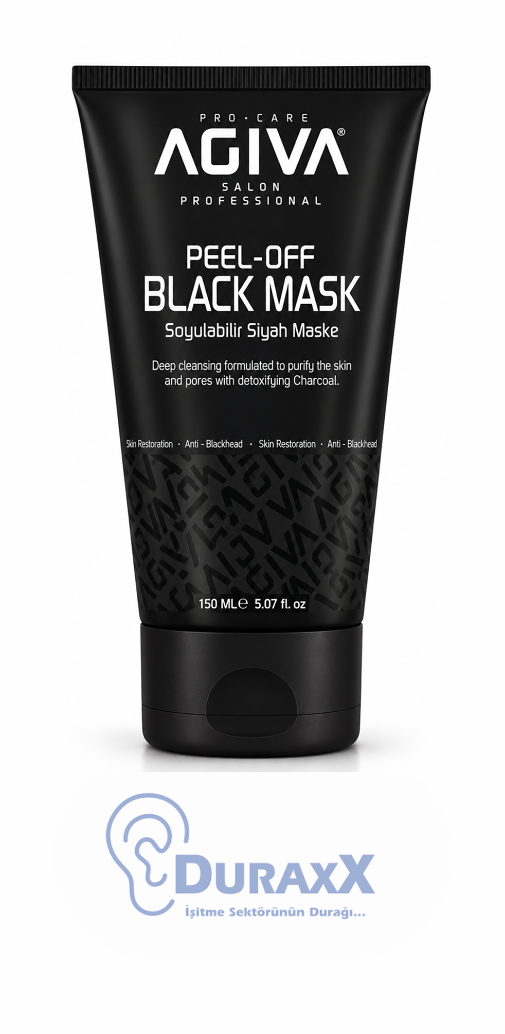Agiva Yüz Temizleme Maske Siyah 150 ml.