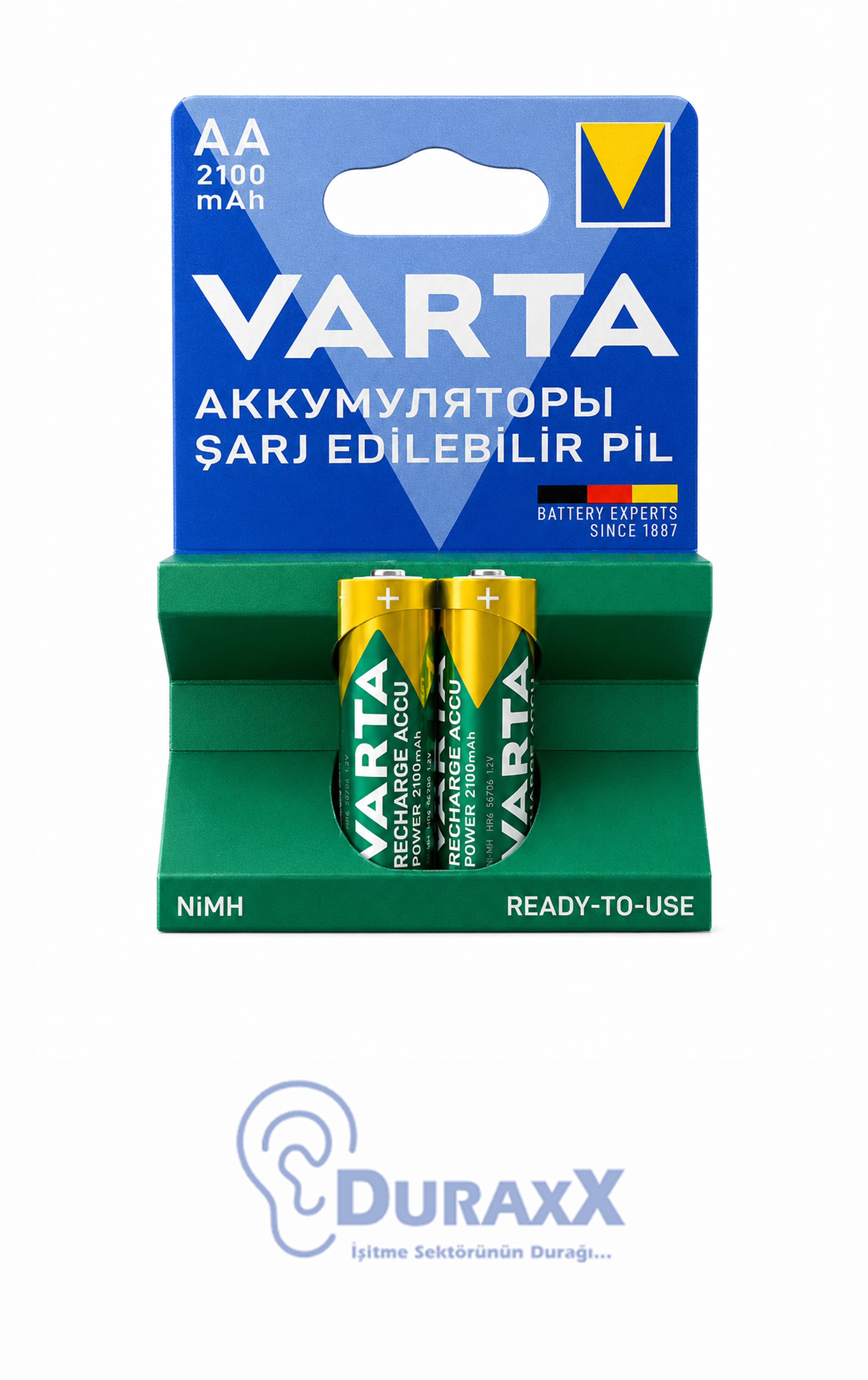 VARTA AA ŞARJ EDİLEBİLİR PİL