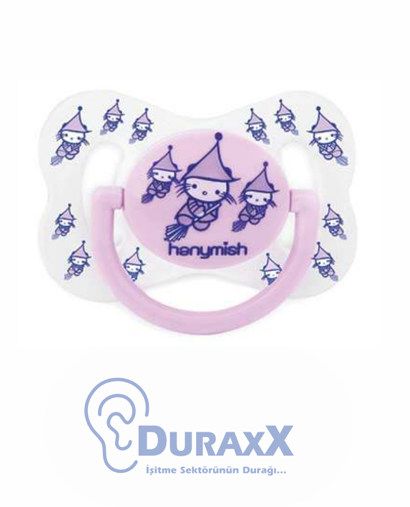 Hanymish 102 Cute Silikon Damaklı Emzik 3 NO