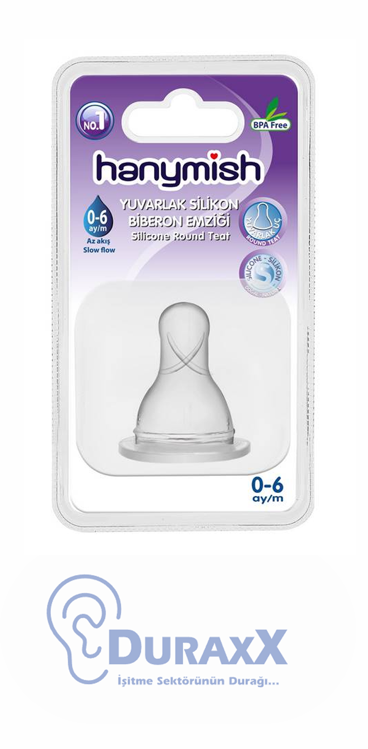 Hanymish 460 Silikon Biberon Emziği 1 NO