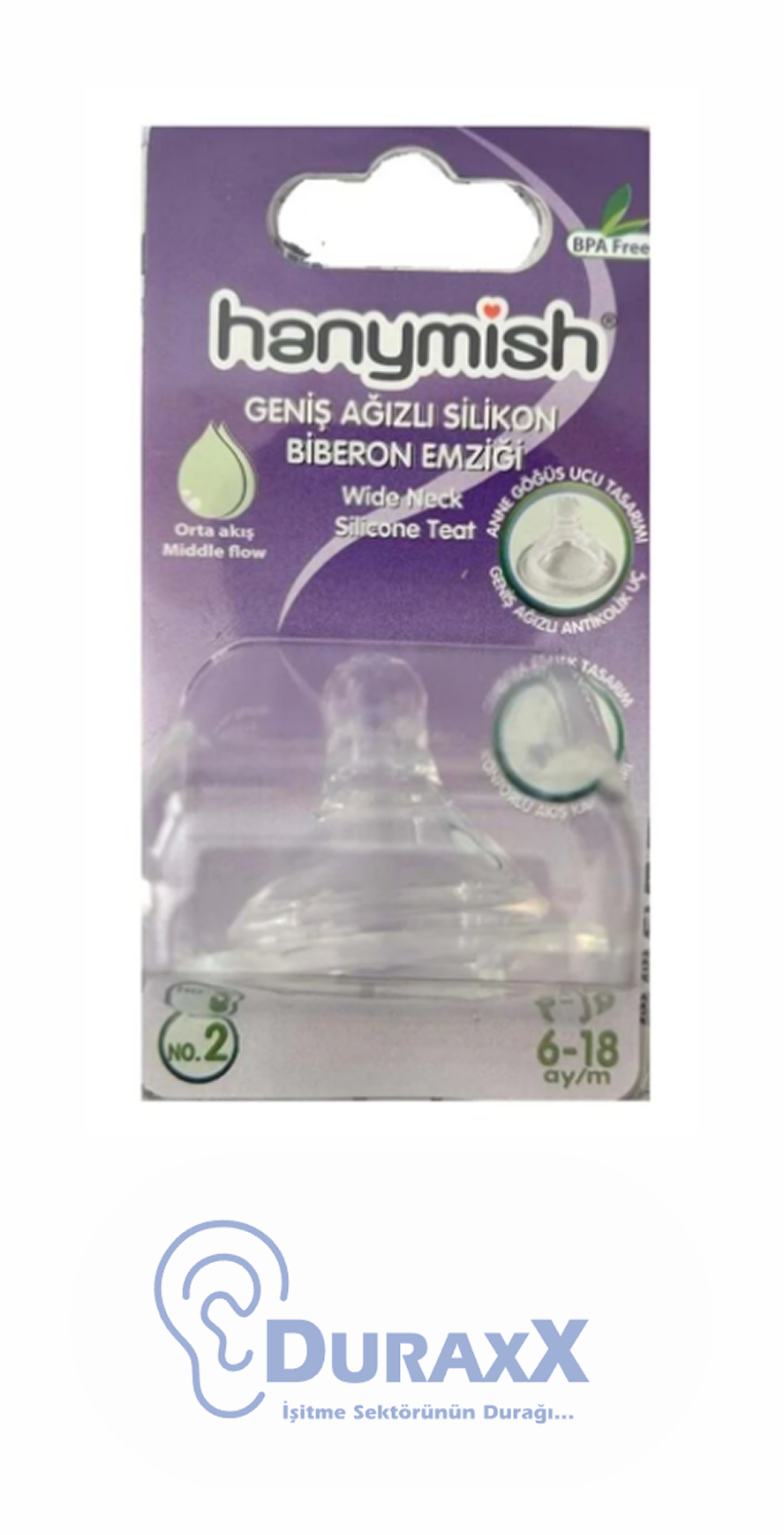 Hanymish 467 Gen.ağız Biberon Yed Uç
